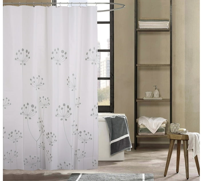Bodie 200 cm (7 ft) PEVA Semi Transparent Curtain Makro