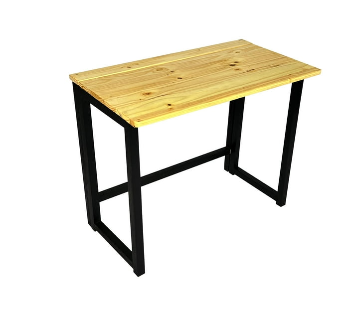 Someone’s in a Makro Elgin Foldable Study Desk (Light Oak) Mood