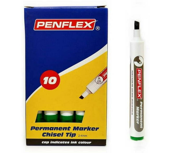 Penflex Permanent Markers (Green) Makro