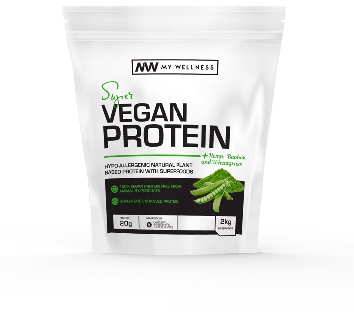 My Wellness Super Vegan PlantBased Protein (2 kg, Vanilla Bean) Makro