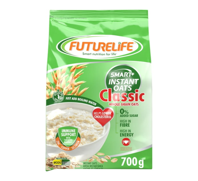 Buy Futurelife Smart Instant Oats Classic Whole Grain 700g in Bulk ...