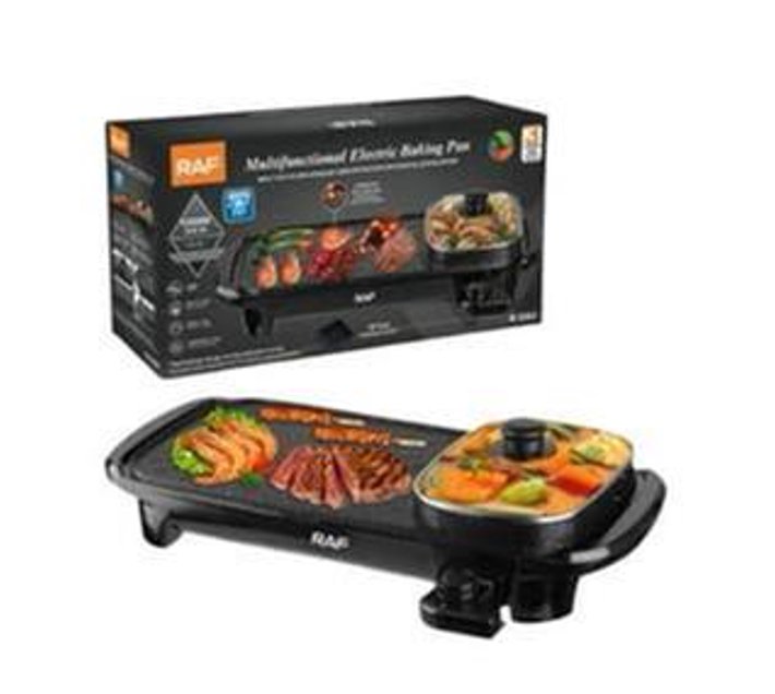 Someone’s in a Makro RAF Multifunctional 2 In 1 Electric Bbq Grill With