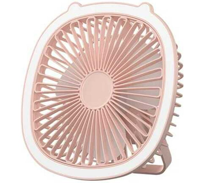Condere Multifunctional Lighting Fan A+ 1430 mm 3 Blade Table Fan (Pink ...