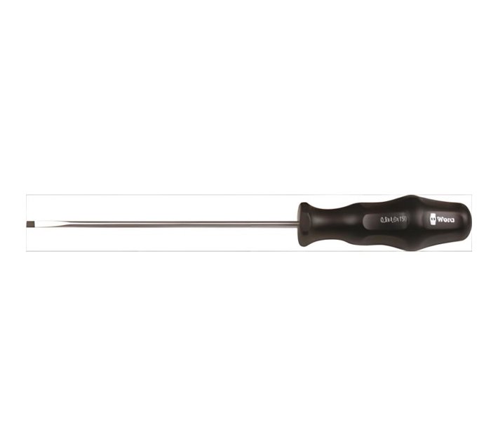 Wera Screwdriver Black Extra Long Black Tip 4.0x100mm Makro