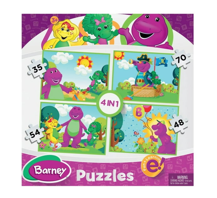 Barney 4in1 Puzzle | Makro