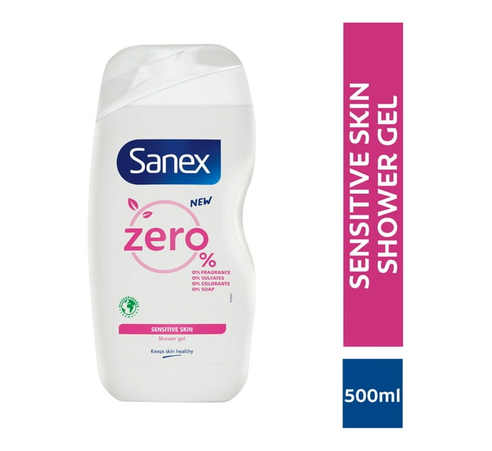 Sanex Body Wash Zero Sensitive (1 x 500ml) Makro