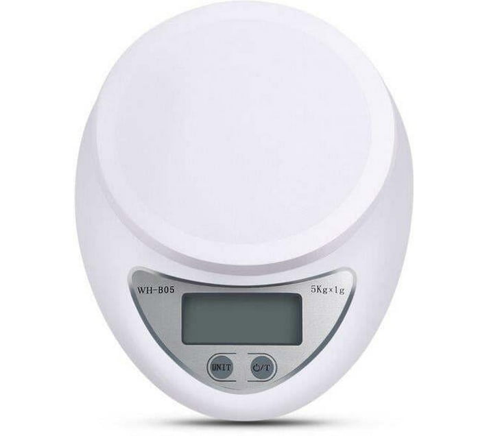 Electronic Kitchen Scale Digital White Digital Kitchen Weighing Scale