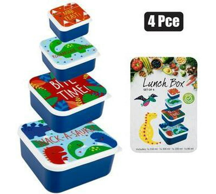 az decor Lunch box pl 4pc 4 Containers Lunch Box | Makro