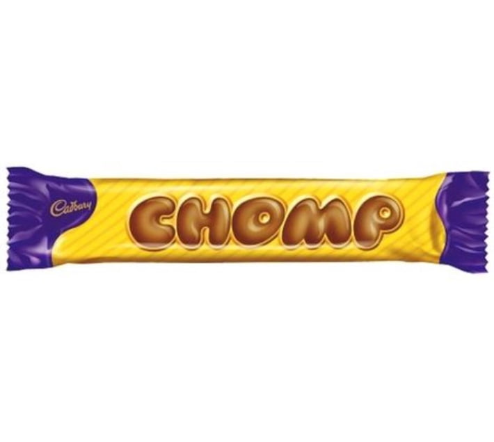 Buy Cadbury Chomp Wafer and Caramel Milk Chocolate Bars (90 x 35 g) in ...