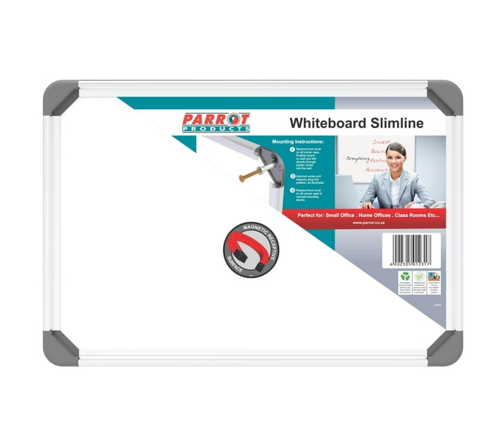 Parrot Slimline Whiteboard 300x450mm Makro