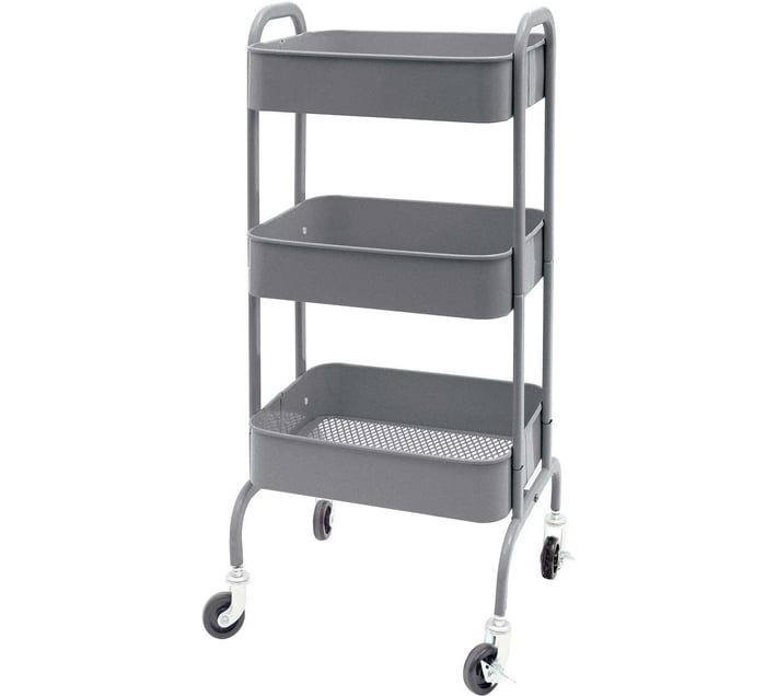 Infinity Homeware V3TGR Steel, MDF(Medium Density Fiber) Rack Shelf