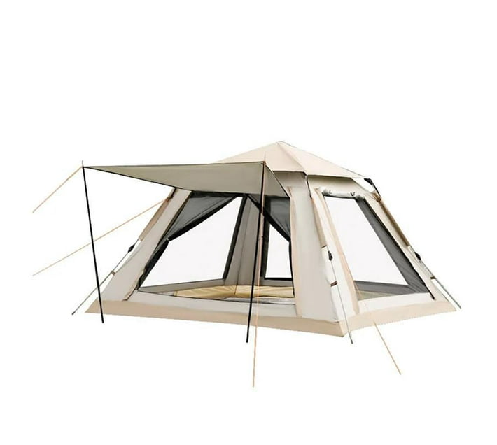 Someone’s in a Makro 210x210cm Family Outdoor Camping Dome Tent E12-4-6 ...