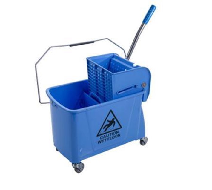 Someone’s in a Makro MOP TROLLEY BUCKET PASTEL GREEN 20lt Mood