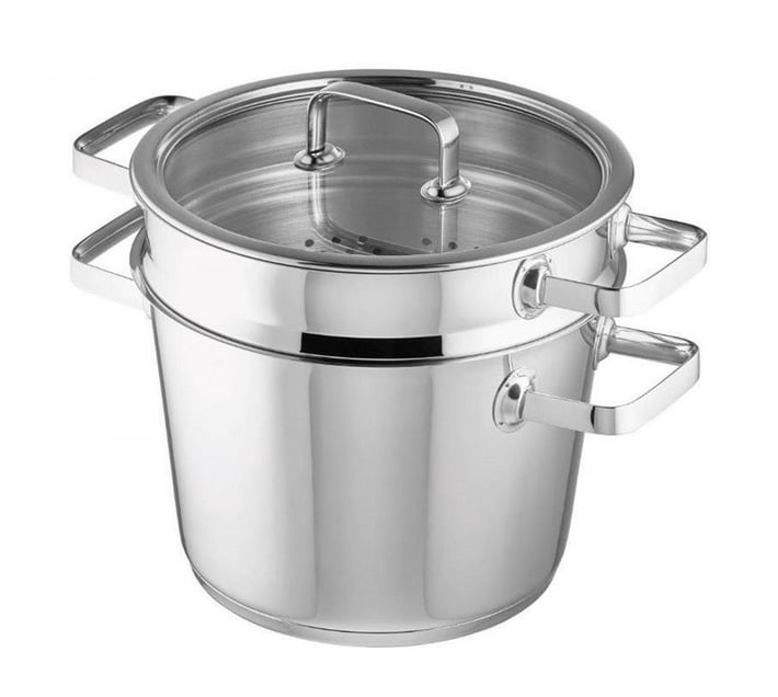 ROHE Pasta/Spaghetti Pot & Sieve Insert for Easy Draining â€œConiaâ€