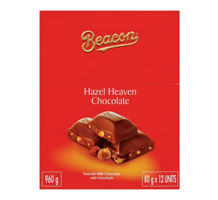 Buy Beacon Slabs Hazel Heaven (12 x 80g) in Bulk | Makro Business