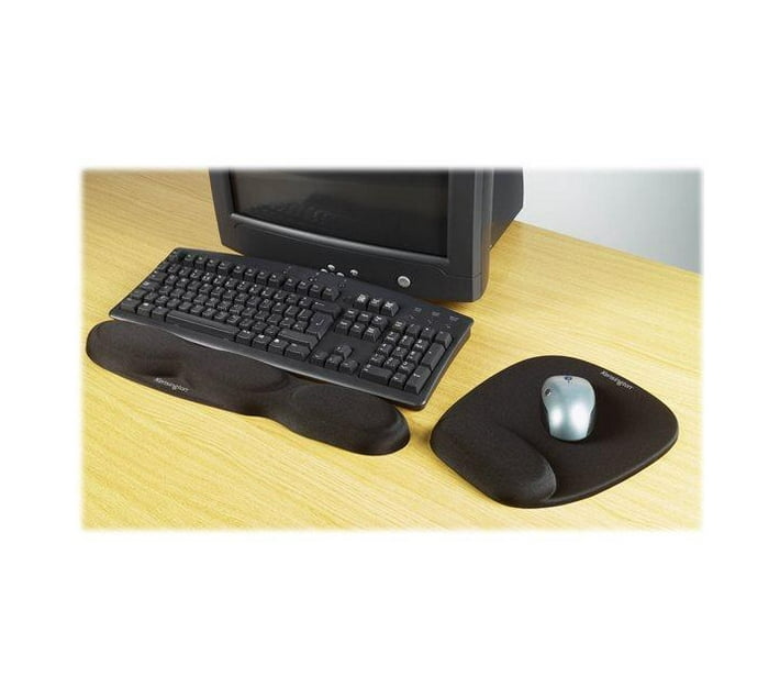 Someone’s in a Makro Kensington Foam Mousepad with Integral Wrist Rest Black Mood