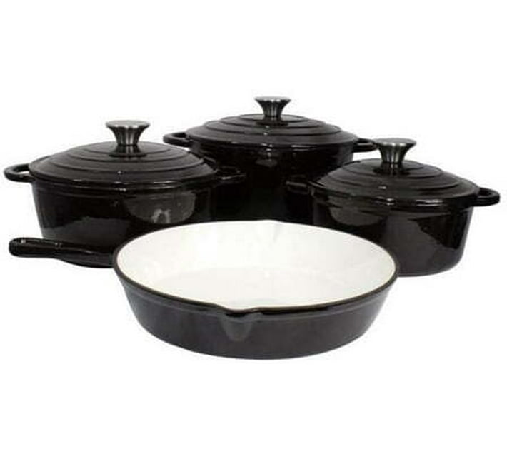 Generic Pan Set with Lid 2.5 L capacity (Stainless Steel, Nonstick