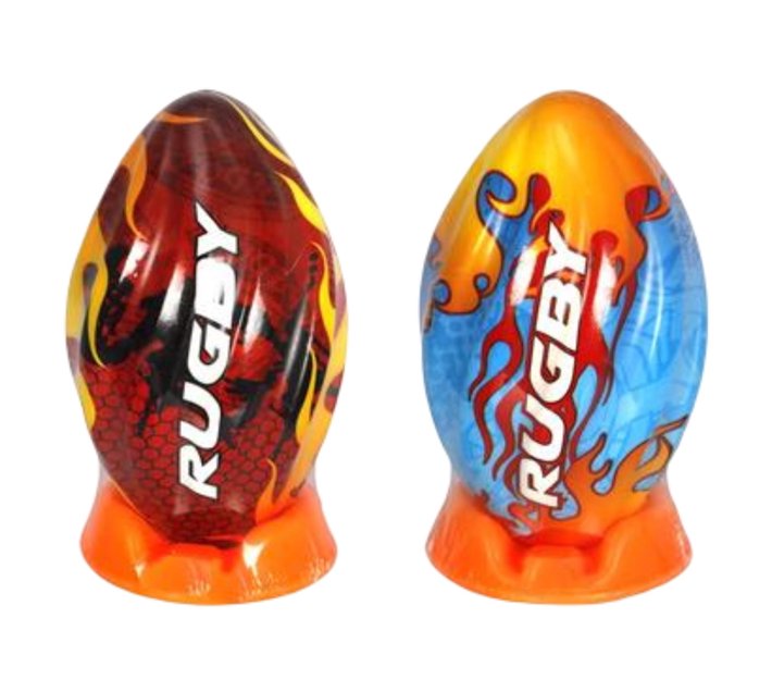 Someone’s in a Makro Ball Rugby Groove Grip Pu 20Cm Mood