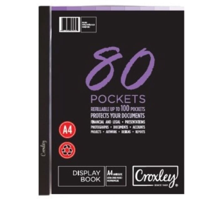 Buy Croxley Plastic A4 Add-A-Pocket file each (Set of 1, White) in Bulk ...