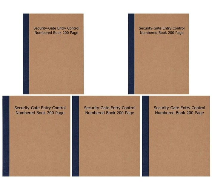 RBE S4368 -5 Gate Entry Control Book 5's (1 Sets) | Makro