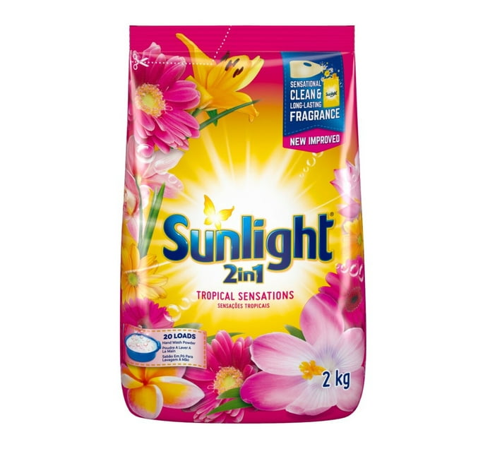 Someone’s in a Makro SUNLIGHT Hand Wash Powder Tropical (9 x 2kg) Mood