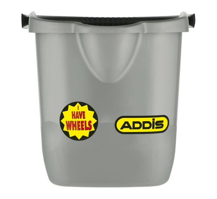Addis Wheels Buy Addis Plastic Rectangular Bucket With Wheels 12L in Bulk | Makro ...
