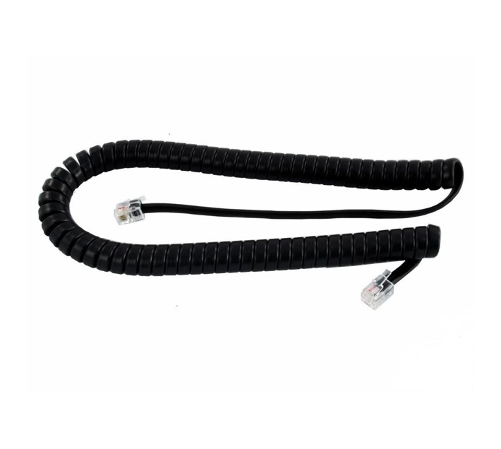 Someone’s in a Makro Snom Curly Black Telephone Cord Mood