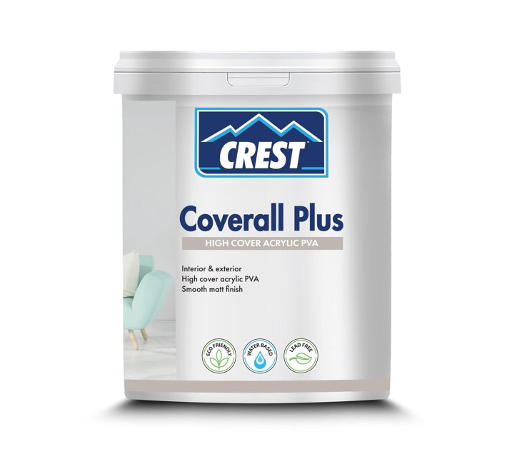 Crest Coverall Plus White 20L Makro