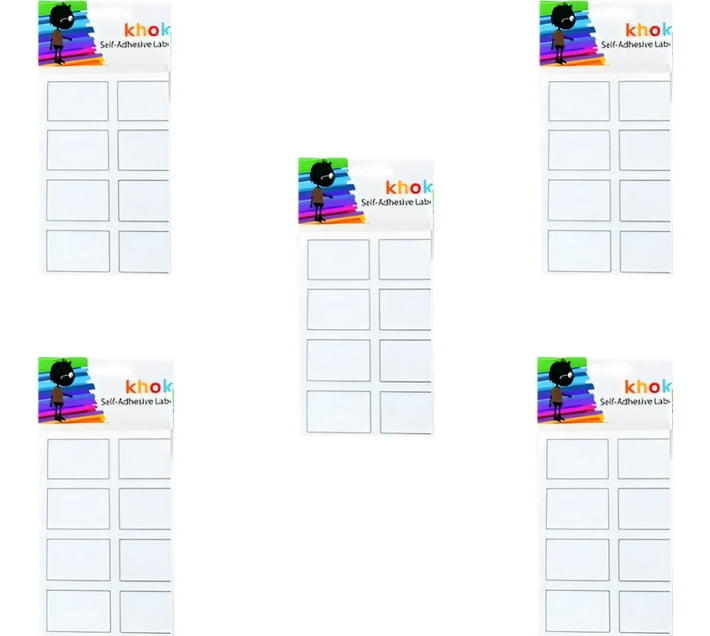 AZ Décor 007000238 Acrylic Paper Label (White) Makro