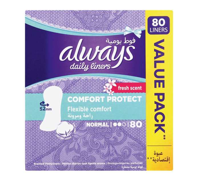 Someone’s in a Makro Always Panty Liners Normal Scented (1 x 80's) Mood