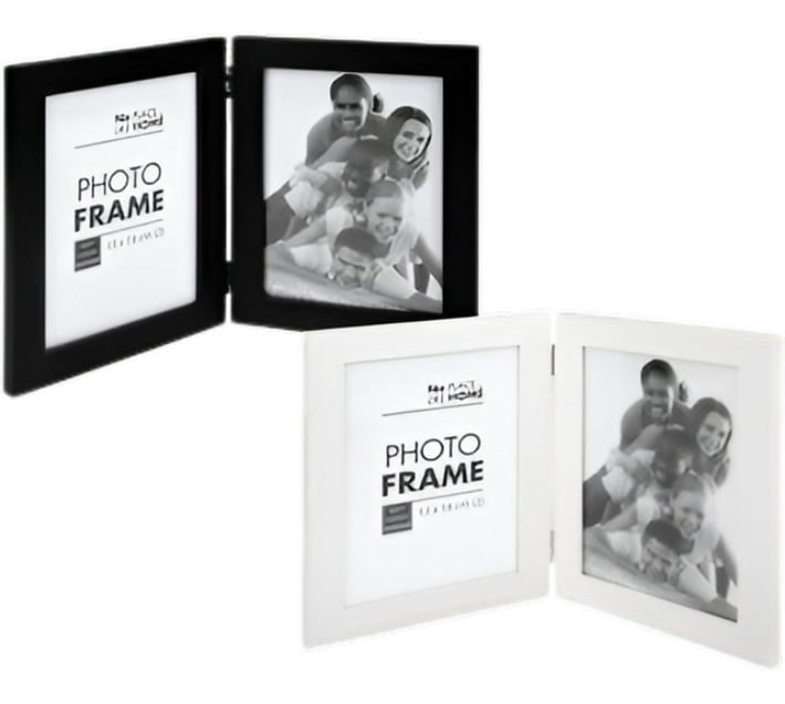 AZ Décor Wood Table Photo Frame (Black, White, 1 Photo(s), 13x18) Makro