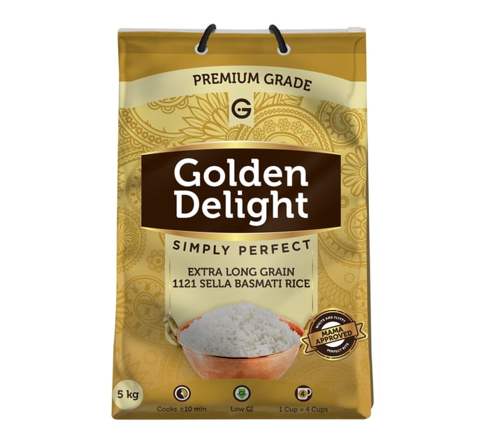 Bulk Basmati Rice Buy Golden Delight Basmati Rice (4 x 5kg) in Bulk | Makro Business