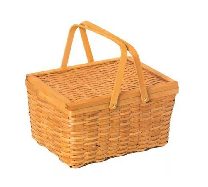 Someone’s in a Makro Natural Hand Woven Picnic Basket Large Mood