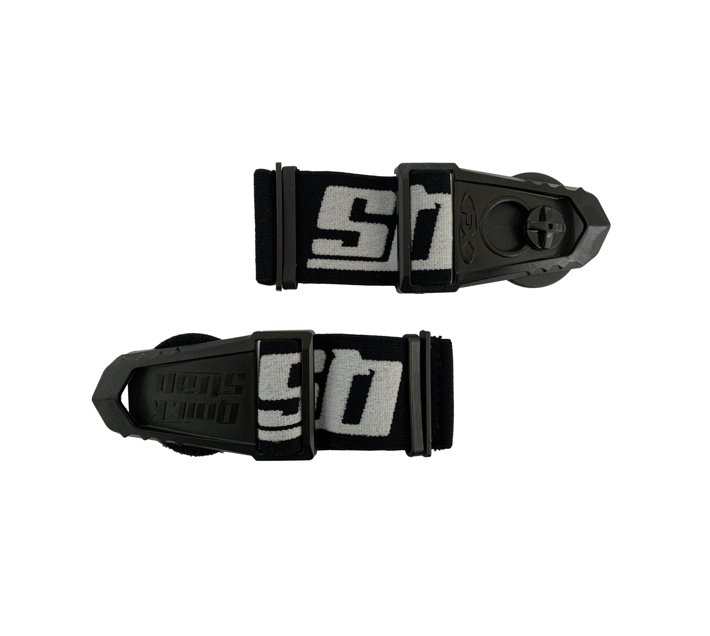 FX Goggle Black Quick Straps Black Makro