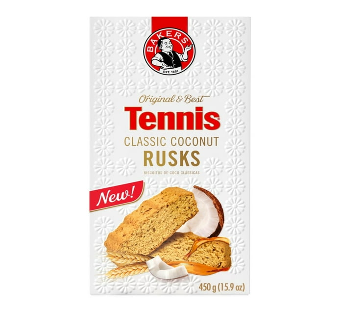 Someone’s in a Makro Bakers Rusk Tennis (450g) Mood