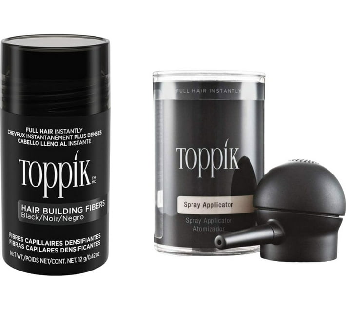 Toppik Hair Building Fibers for Hairloss Kit Black 12g Hair Building