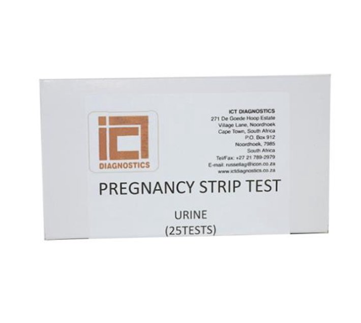 Pregnancy strip (individually foiled) 25pcs Makro