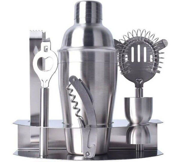PSM1THREE 10 ml Stainless Steel Cocktail Shaker (Silver) Makro