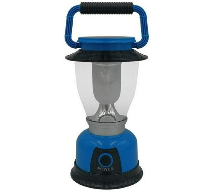 GENERIC Blue Portable Solar Powered Camping Lantern 5 hr Lantern