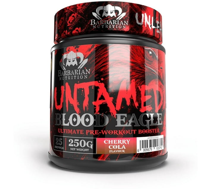 Barbarian Nutrition Untamed Blood Eagle (250g) Pre Workout (250 g