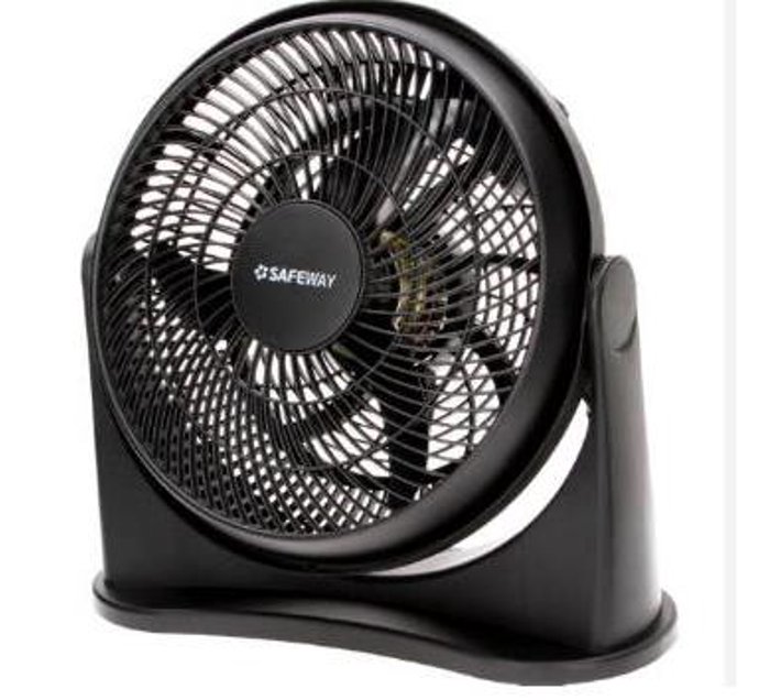 Someone’s in a Makro Safeway High Velocity Floor Fan 30cm Mood