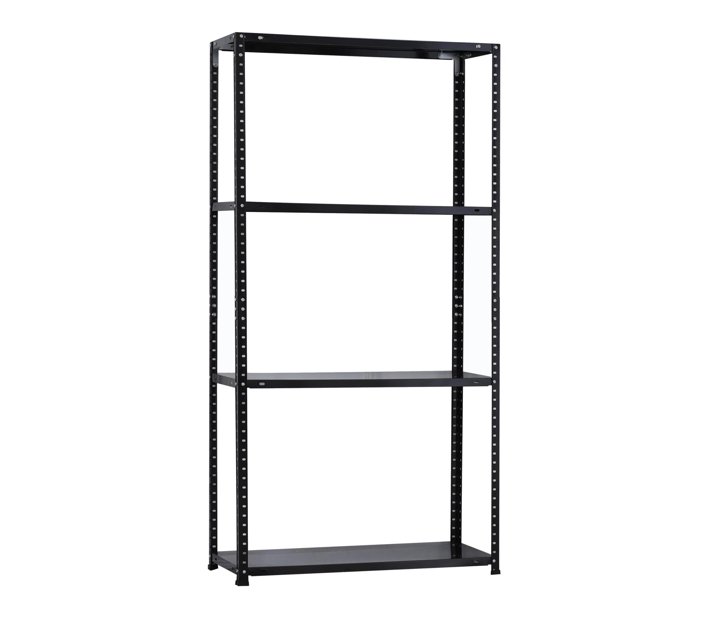 Infinity Homeware 4 Tier Steel Shelving 75 x 30 x 143 cm Painted