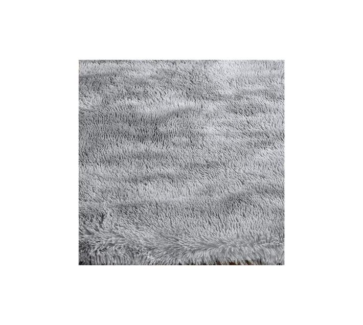 Someone’s in a Makro Sastro Fluffy Carpets Rug Silver grey 200 x
