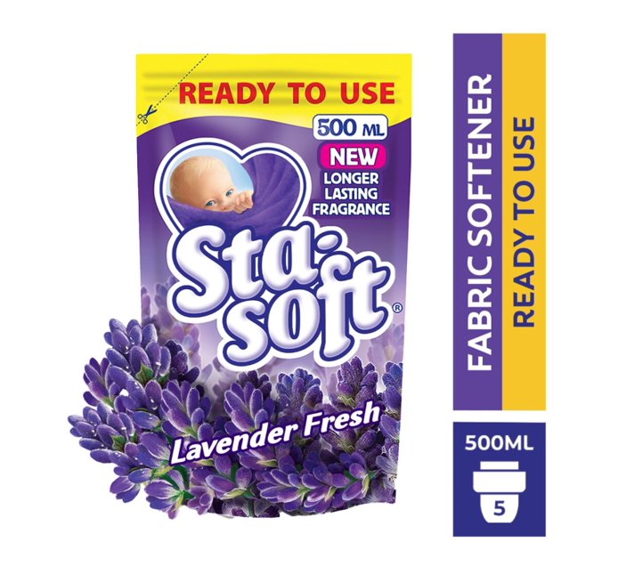 STA SOFT Fabric Softener Smart Pack Lavender (1 x 500ml) Makro