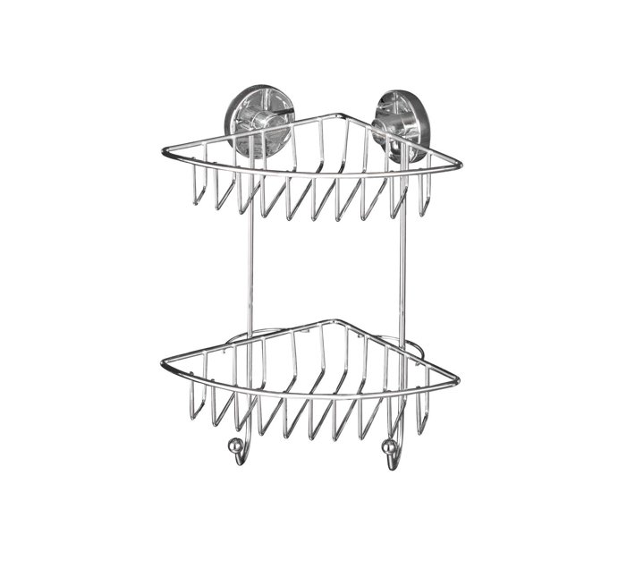 Someone’s in a Makro WENKO VacuumLoc 2Tier Corner Rack Bari No