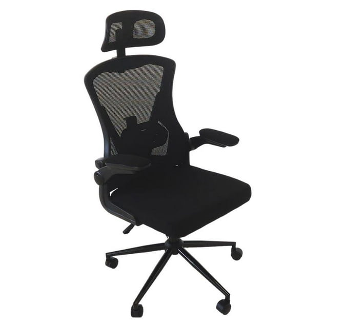 Someone’s in a Makro HIGHBACK DELUXE OFFICE CHAIR AH571A W/HEADRESTBLK