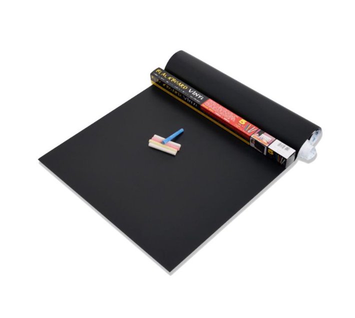 Someone’s in a Makro Self Adhesive Vinyl Chalkboard( 45x110cm) + 5 Chalk Pieces (Set of 2) Mood