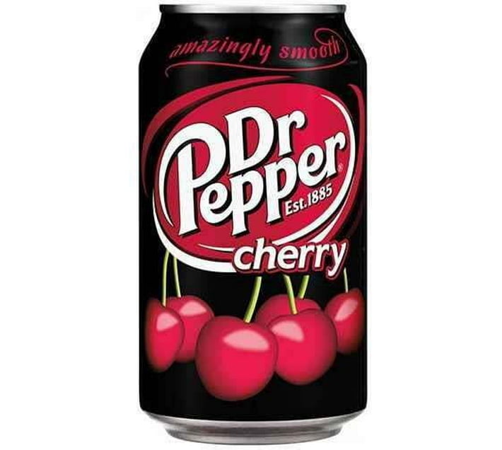 Dr Pepper Soft Drinks. Can Makro