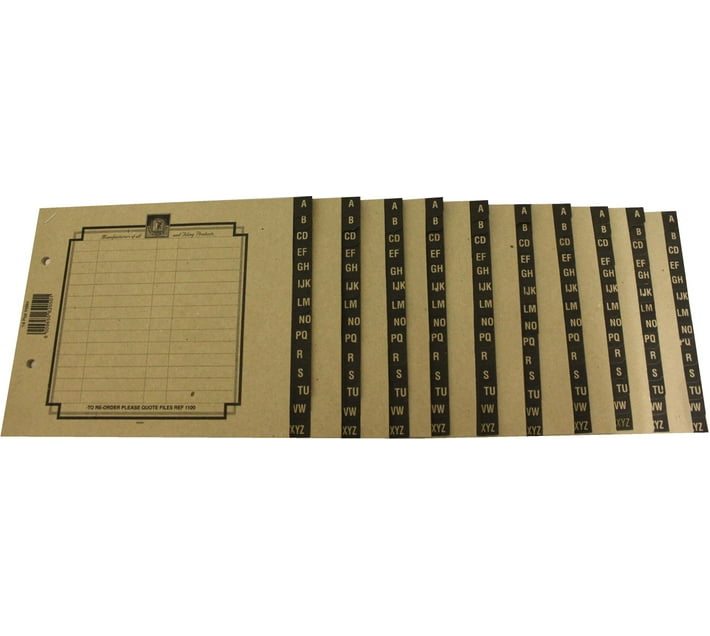 Files 1100MMP10 Binder Index Divider (Compatible Paper Size A4) | Makro