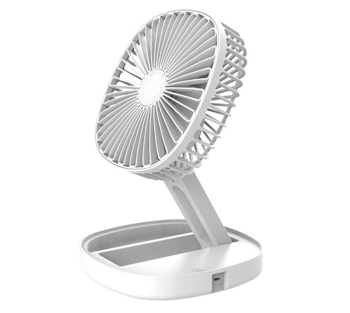 Someone’s in a Makro USB Fan for Desk, Small Tablet Fan with 3 speed White Mood